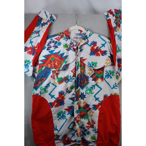 Saddlebrook Western Wear Other - Saddlebrook Western Shirt Mens XL Southwestern Aztec Print Cotton Button Front